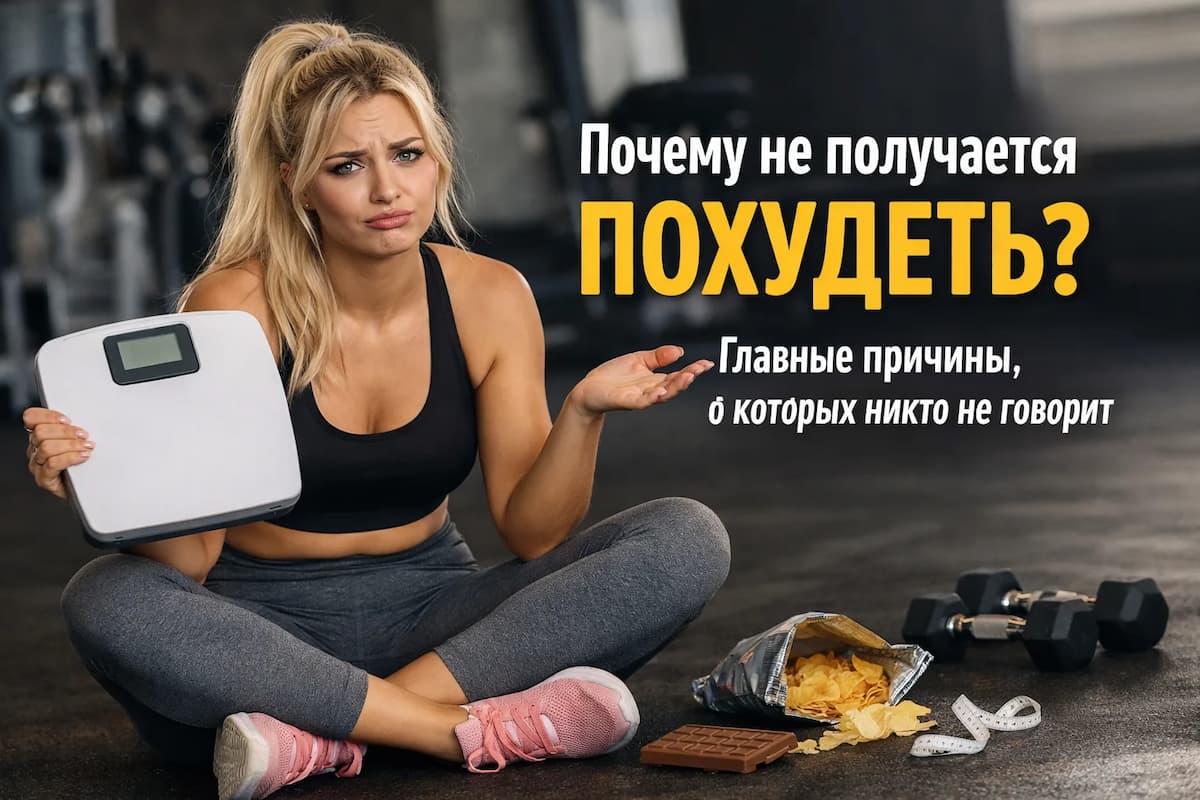 Почему не получается похудеть: главные причины, о которых никто не говорит