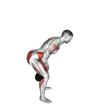 Махи гирей - Ягодицы - Гиря: техника выполнения упражнения EONFIT