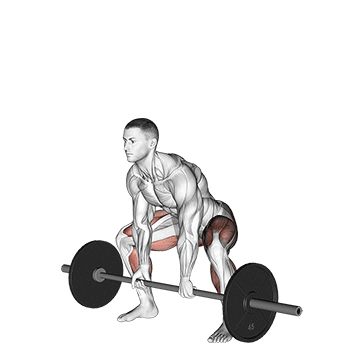 Становая тяга сумо - Ягодицы - Штанга: техника выполнения упражнения EONFIT