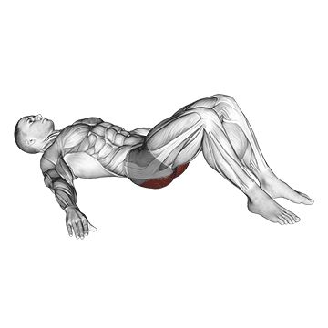 Ягодичный мост - Ягодицы - Свой вес: техника выполнения упражнения EONFIT