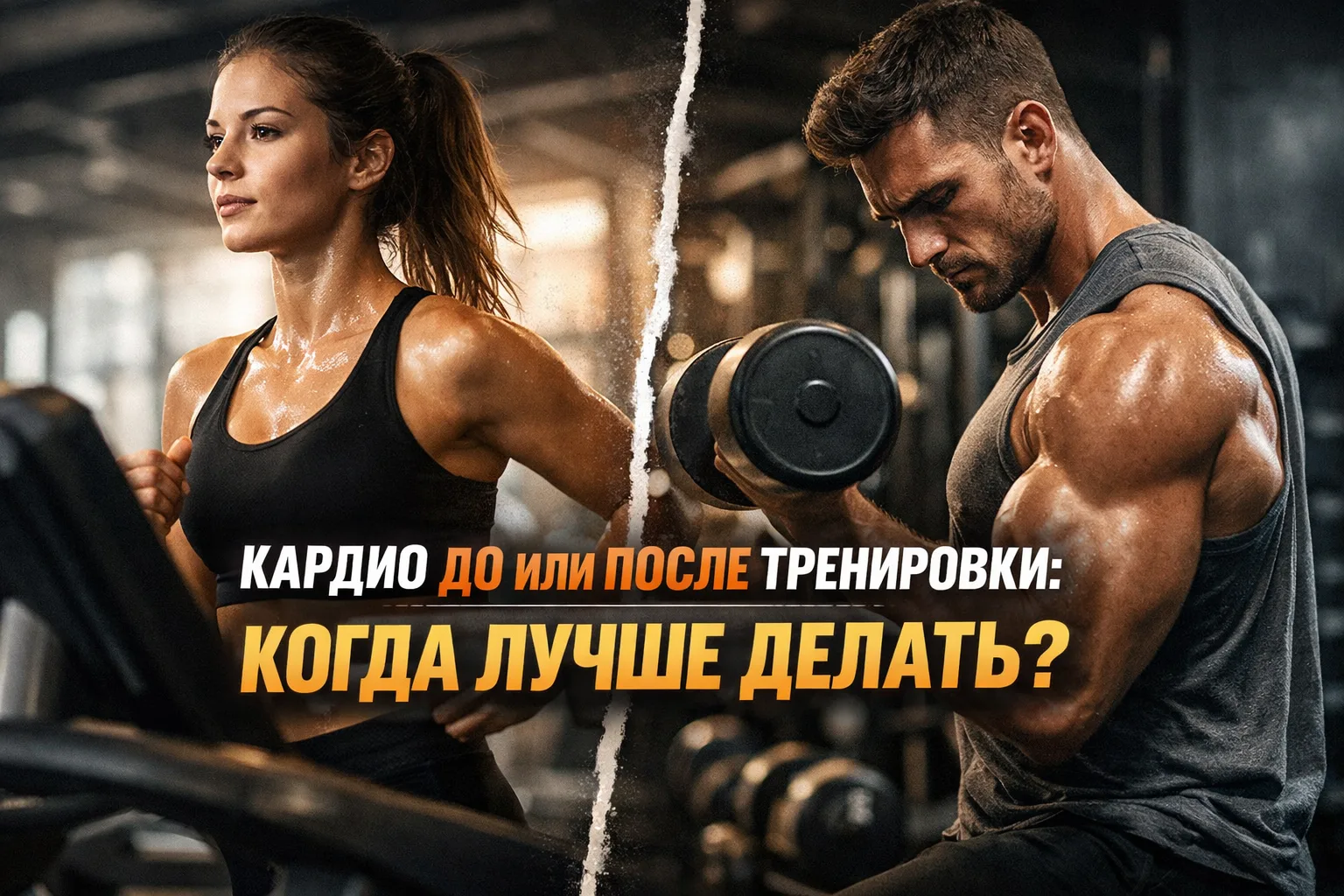 Кардио до или после тренировки: когда лучше делать