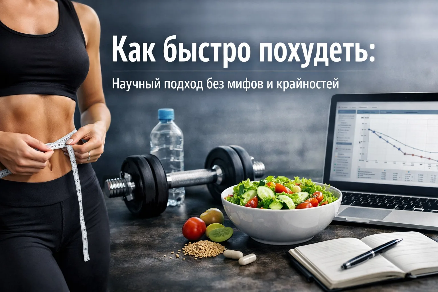 Как быстро похудеть: научный подход без мифов и крайностей