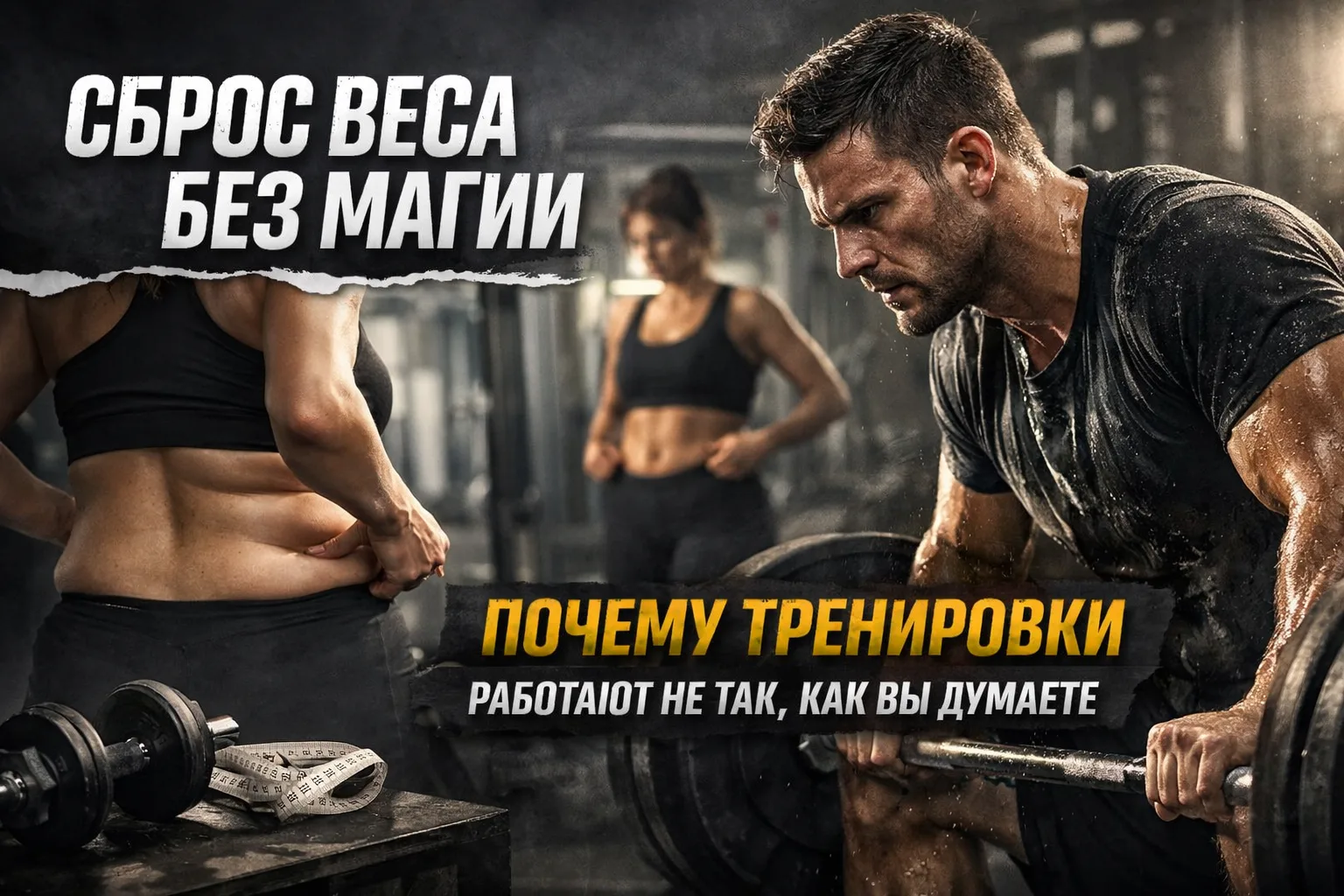 Сброс веса без магии: почему тренировки работают не так, как вы думаете