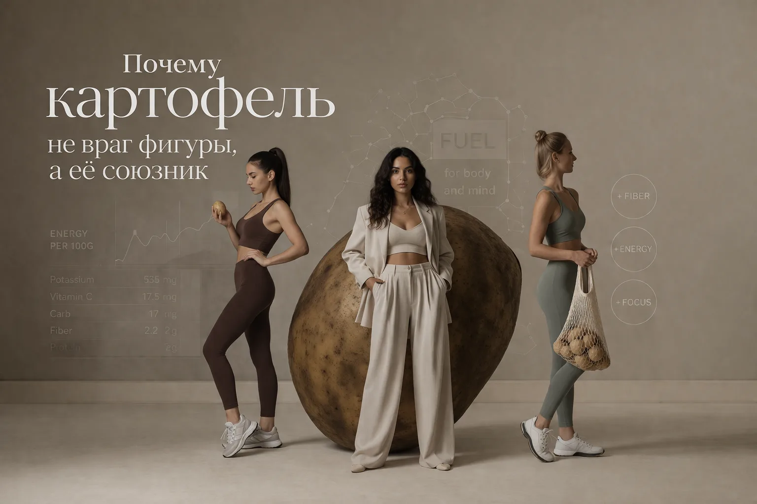 Сколько калорий в картошке: полный разбор, который вы не ожидали