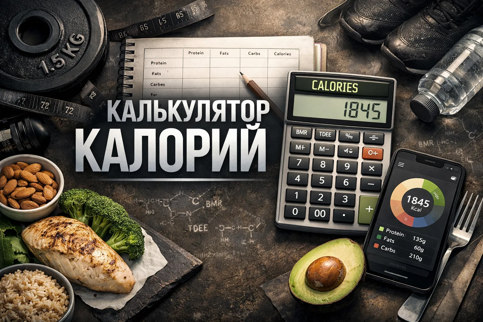 Калькулятор калорий: научный подход к питанию, который действительно работает