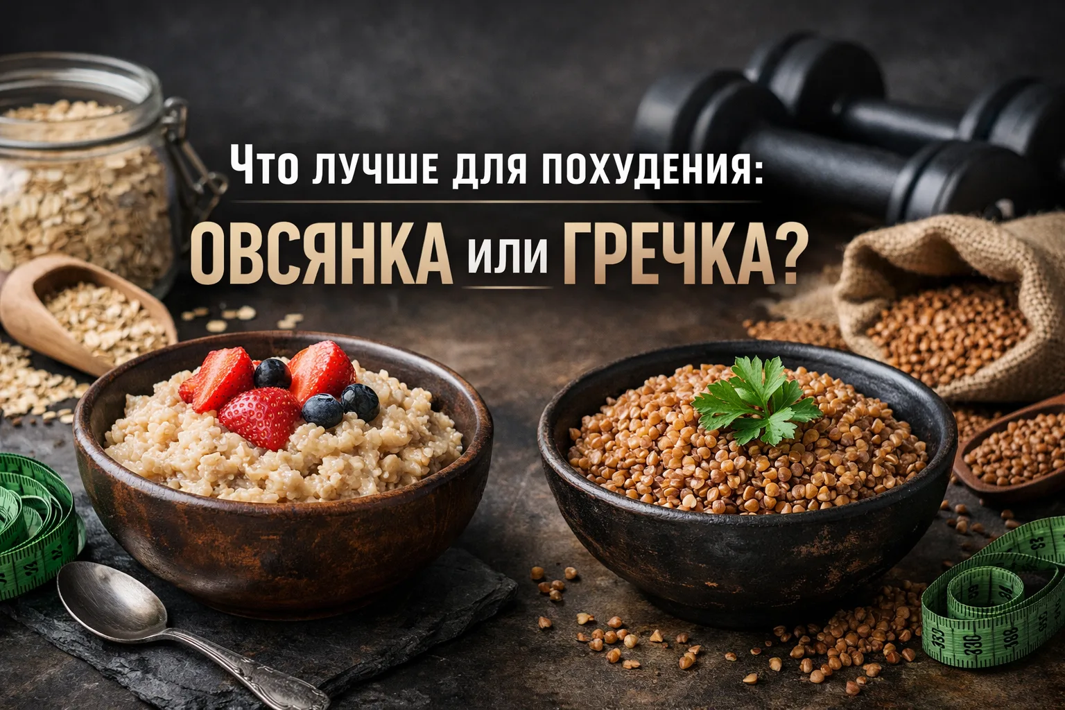 Что лучше для похудения: овсянка или гречка — полный научный разбор