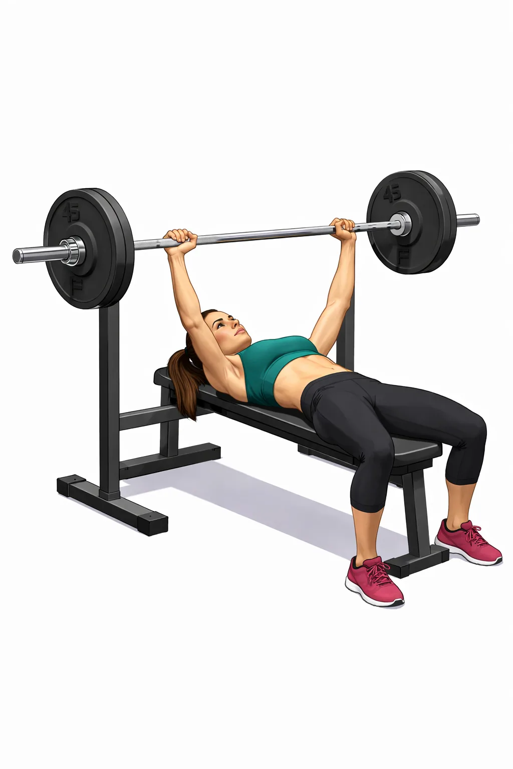 Классический жим лежа