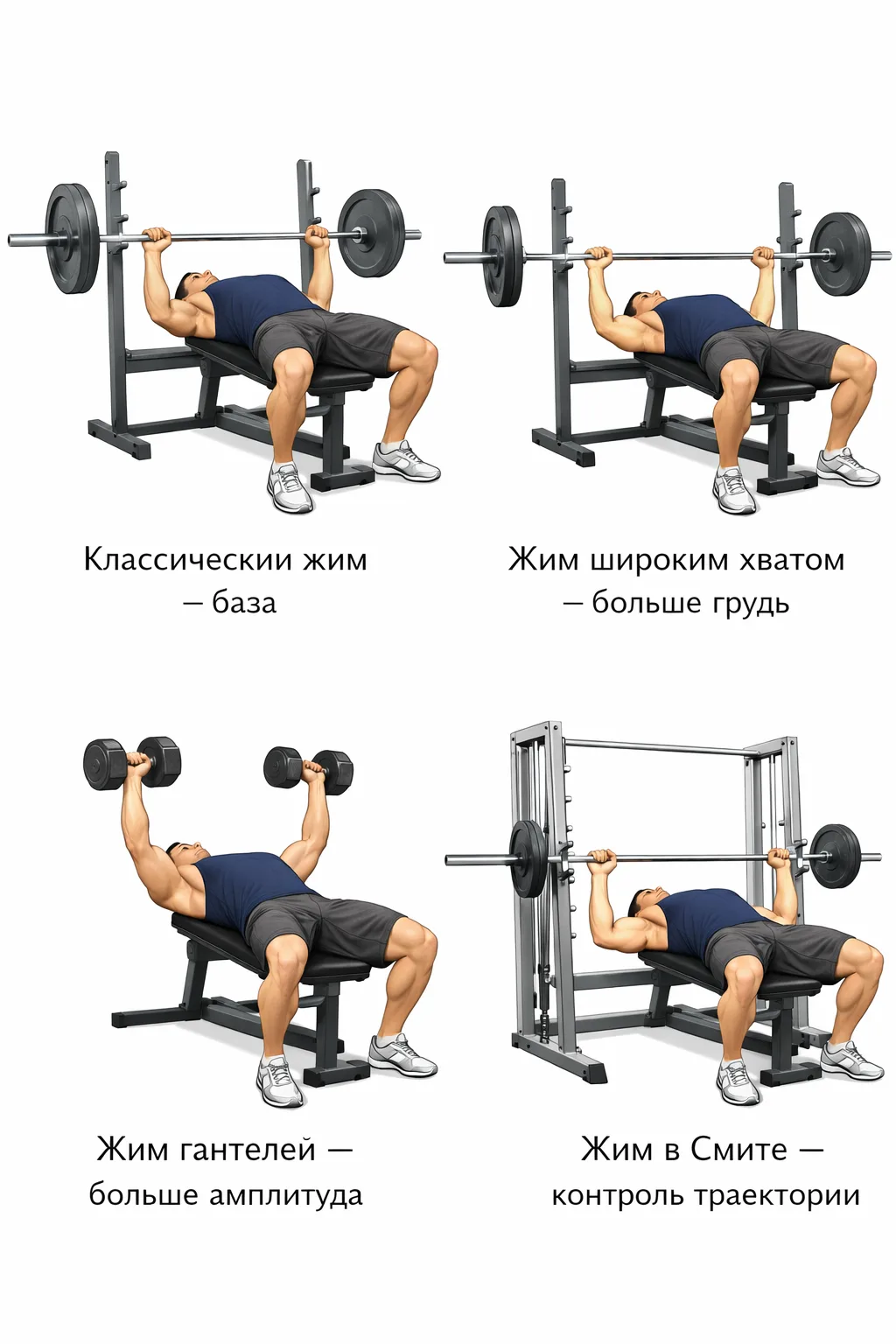 Вариации жима