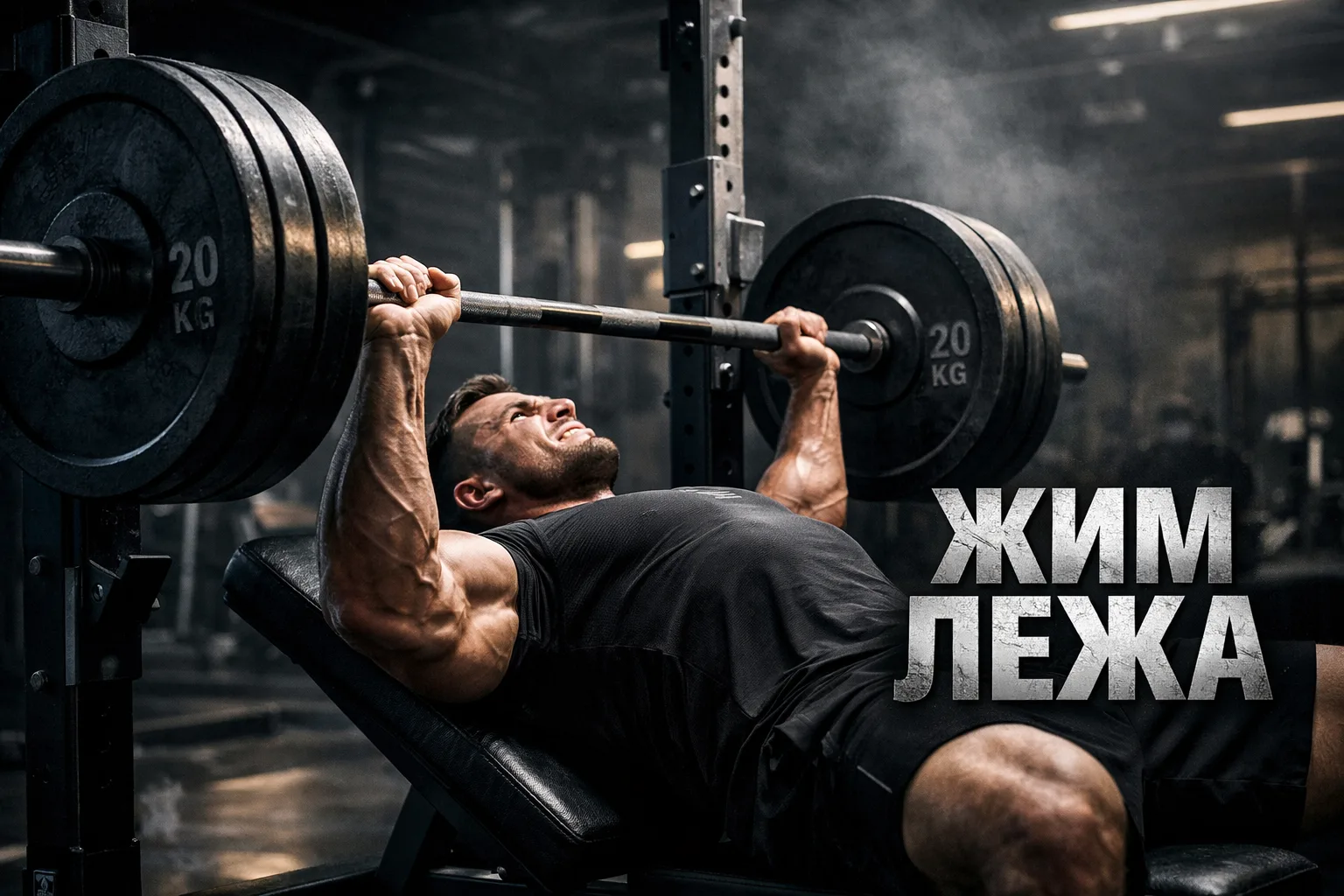 Жим лежа: полный разбор упражнения от биомеханики до прогресса